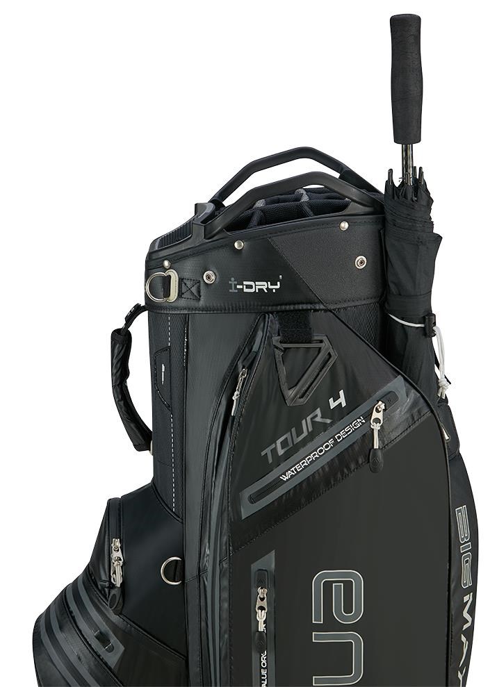 Big Max Aqua Tour 4 Cartbag, schwarz
