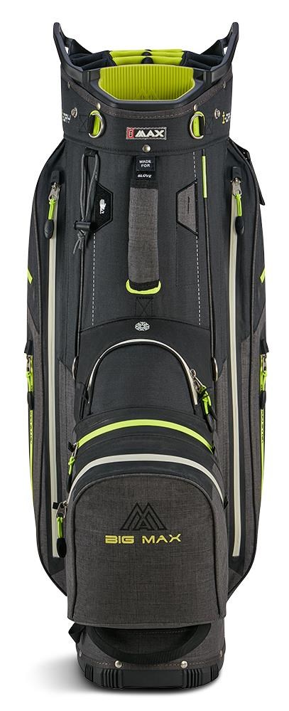 Big Max Aqua Tour 4 Cartbag, schwarz/grau/limette