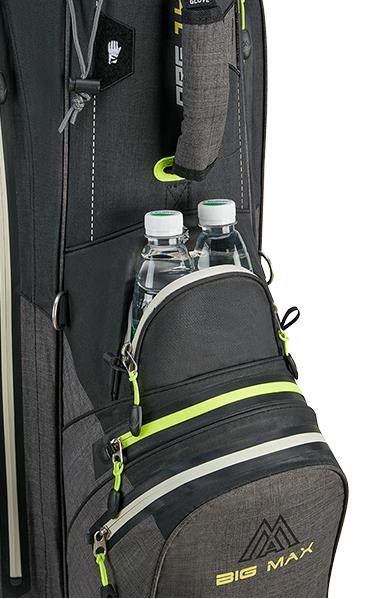 Big Max Aqua Tour 4 Cartbag, schwarz/grau/limette