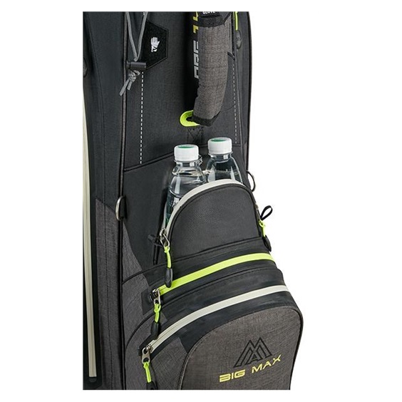 Big Max Aqua Tour 4 Cartbag, schwarz/grau/limette