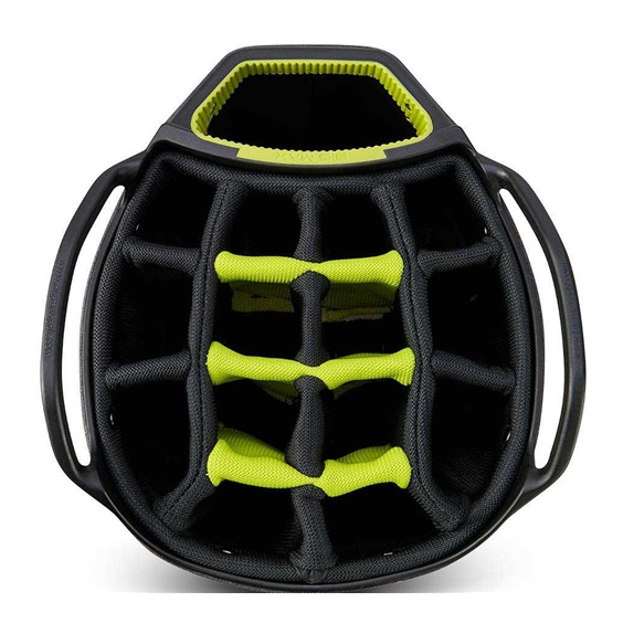 Big Max Aqua Tour 4 Cartbag, schwarz/grau/limette