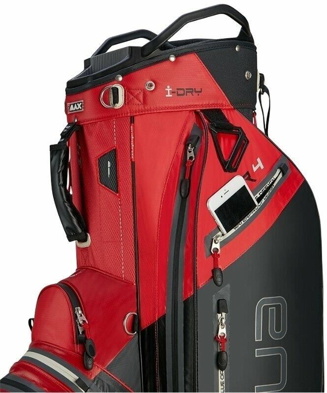 Big Max Aqua Tour 4 Cartbag, rot/schwarz