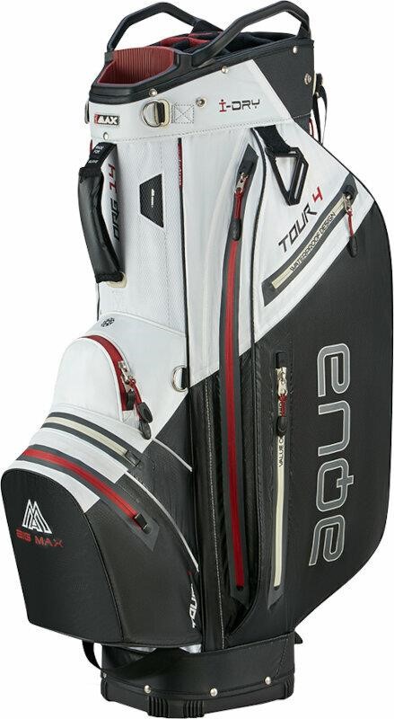 Big Max Aqua Tour 4 Cartbag, white/black/merlot