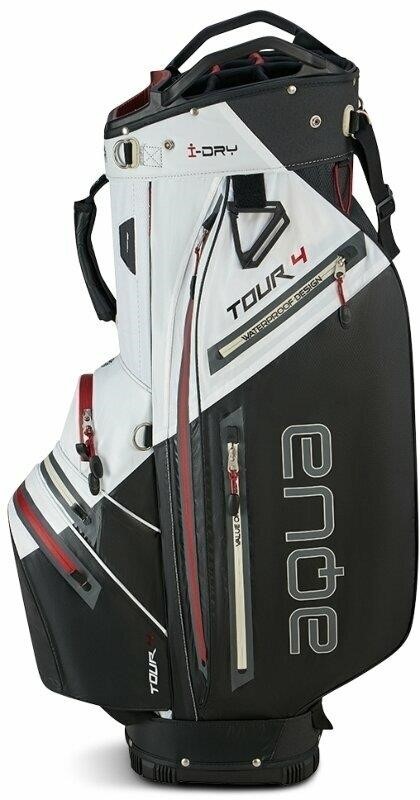 Big Max Aqua Tour 4 Cartbag, white/black/merlot