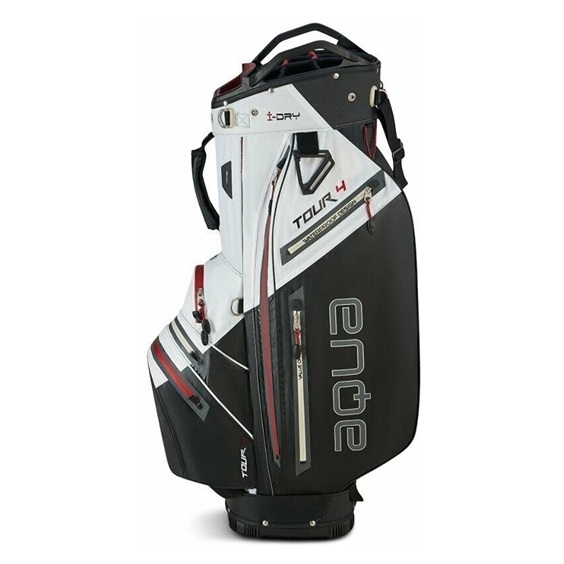 Big Max Aqua Tour 4 Cartbag, white/black/merlot