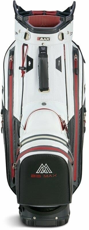 Big Max Aqua Tour 4 Cartbag, white/black/merlot