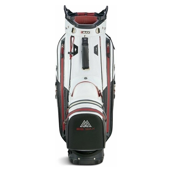 Big Max Aqua Tour 4 Cartbag, white/black/merlot