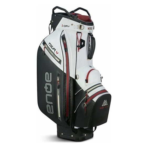 Big Max Aqua Tour 4 Cartbag, white/black/merlot
