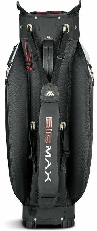 Big Max Aqua Tour 4 Cartbag, white/black/merlot