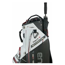 Big Max Aqua Tour 4 Cartbag, white/black/merlot