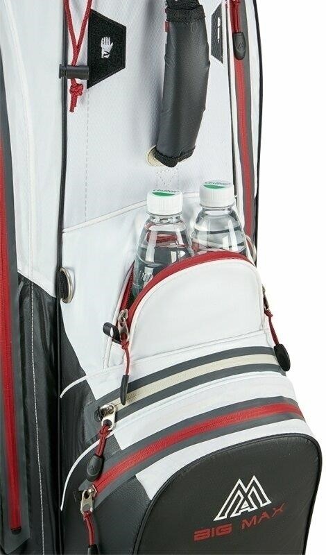 Big Max Aqua Tour 4 Cartbag, white/black/merlot