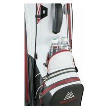 Big Max Aqua Tour 4 Cartbag, white/black/merlot
