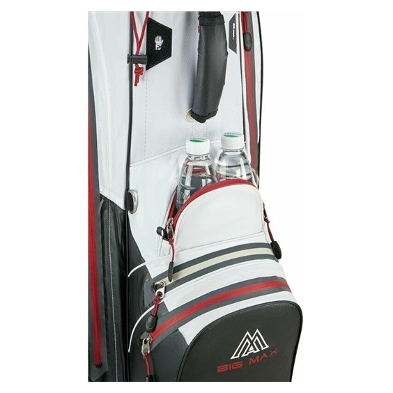 Big Max Aqua Tour 4 Cartbag, white/black/merlot