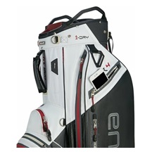 Big Max Aqua Tour 4 Cartbag, white/black/merlot