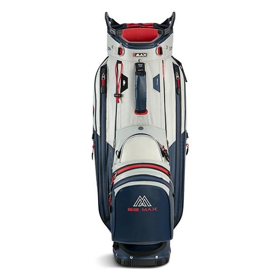 Big Max Aqua Tour 4 Cartbag, weiss/dunkelblau/rot
