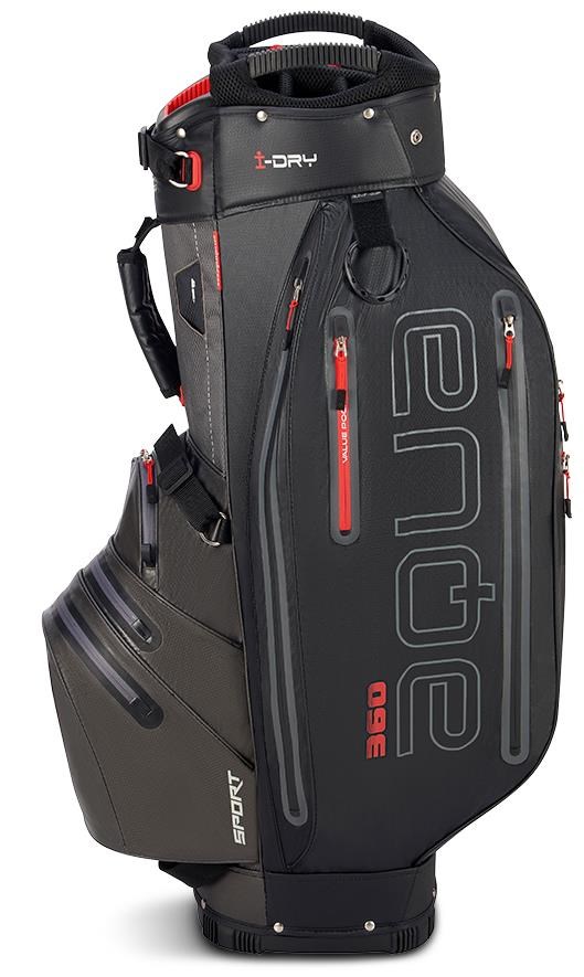 Big Max Aqua Sport 360 Cartbag, grau/schwarz/rot
