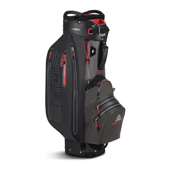 Big Max Aqua Sport 360 Cartbag, grau/schwarz/rot