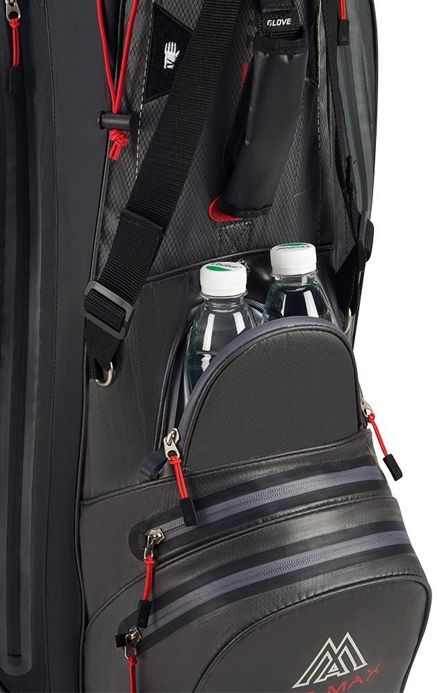Big Max Aqua Sport 360 Cartbag, grau/schwarz/rot