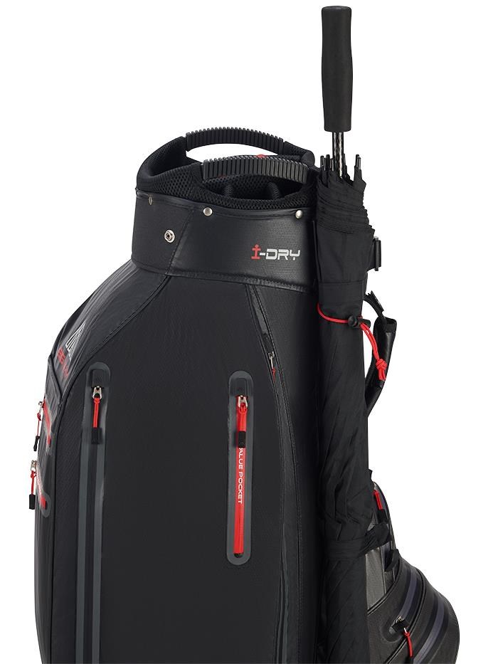 Big Max Aqua Sport 360 Cartbag, grau/schwarz/rot