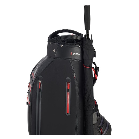 Big Max Aqua Sport 360 Cartbag, grau/schwarz/rot