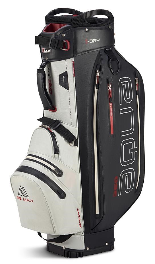 Big Max Aqua Sport 360 Cartbag, off white/black/merlot