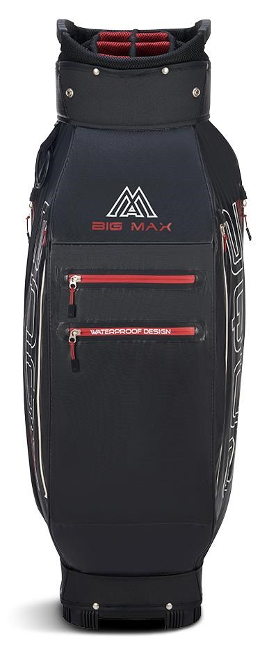 Big Max Aqua Sport 360 Cartbag, off white/black/merlot