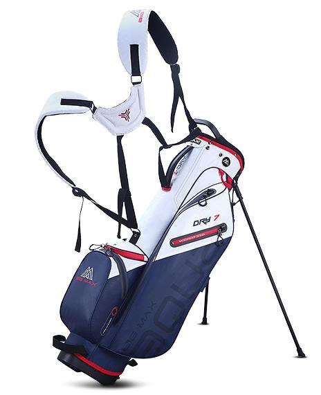 Big Max Aqua Seven G Standbag, weiss/dunkelblau/rot