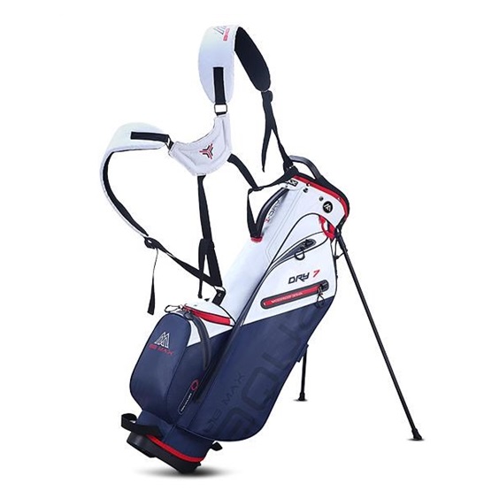 Big Max Aqua Seven G Standbag, weiss/dunkelblau/rot