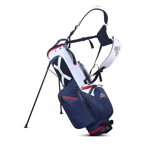 Big Max Aqua Seven G Standbag, weiss/dunkelblau/rot
