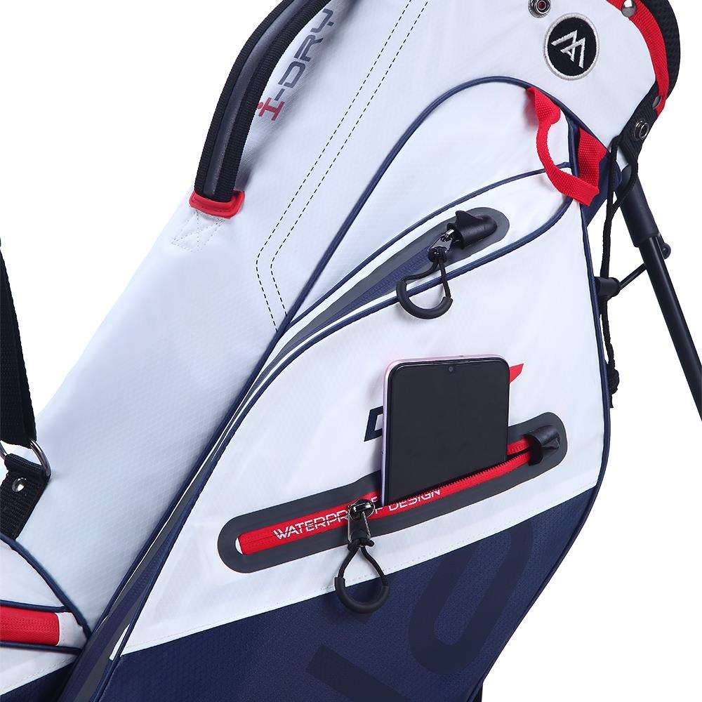 Big Max Aqua Seven G Standbag, weiss/dunkelblau/rot