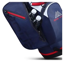Big Max Aqua Seven G Standbag, weiss/dunkelblau/rot