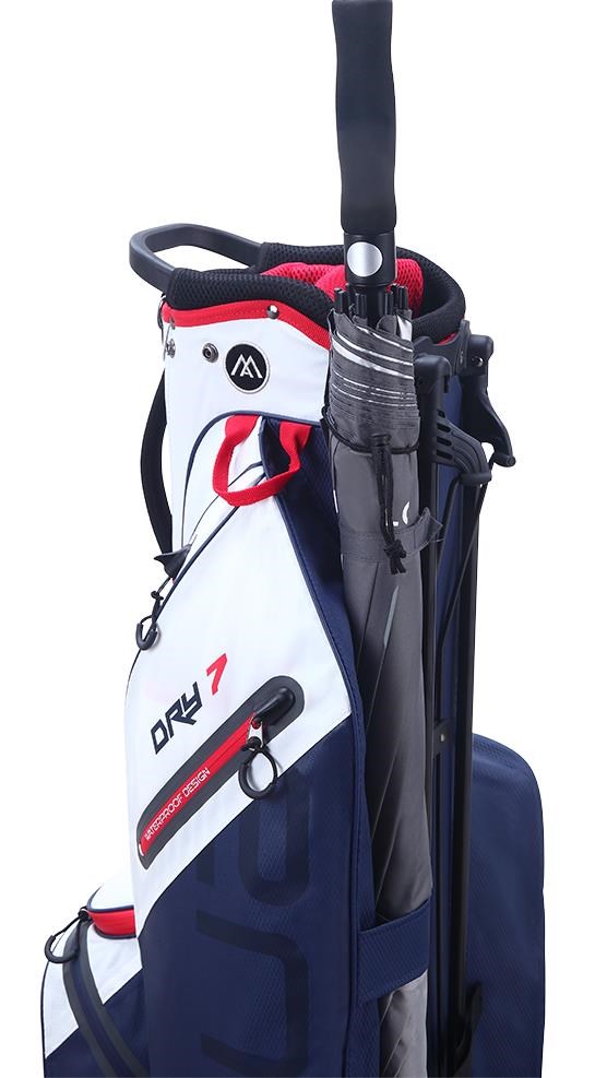 Big Max Aqua Seven G Standbag, weiss/dunkelblau/rot