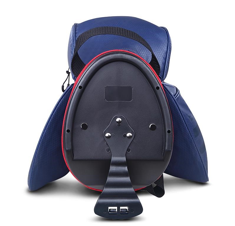 Big Max Aqua Seven G Standbag, weiss/dunkelblau/rot