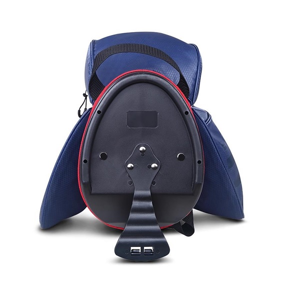 Big Max Aqua Seven G Standbag, weiss/dunkelblau/rot