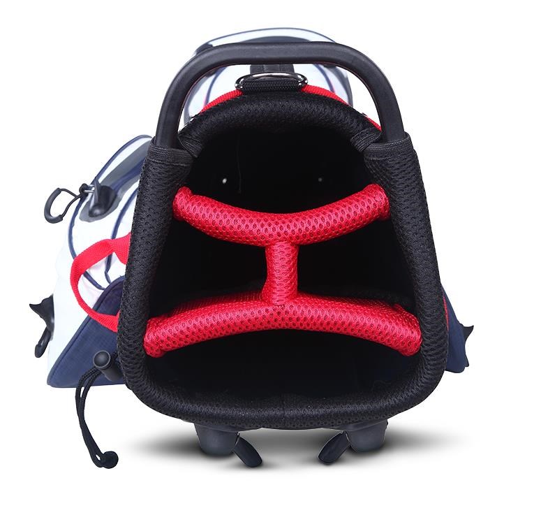 Big Max Aqua Seven G Standbag, weiss/dunkelblau/rot