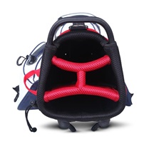 Big Max Aqua Seven G Standbag, weiss/dunkelblau/rot