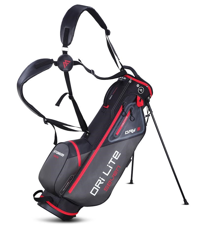 Big Max Dri Lite Seven G Standbag, schwarz/rot