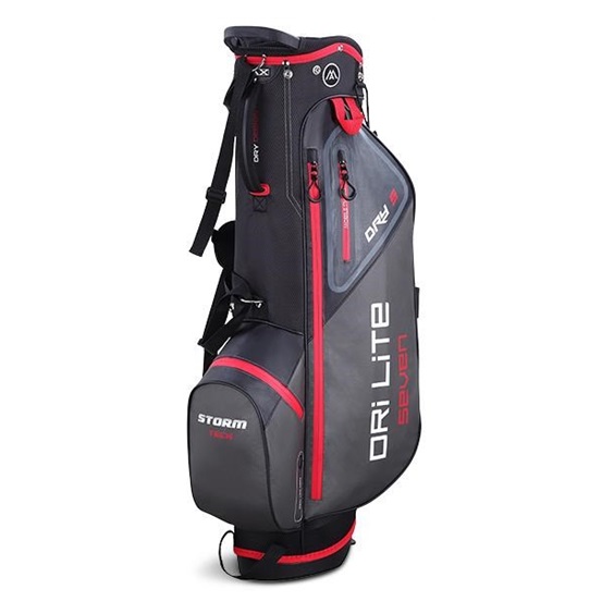 Big Max Dri Lite Seven G Standbag, schwarz/rot