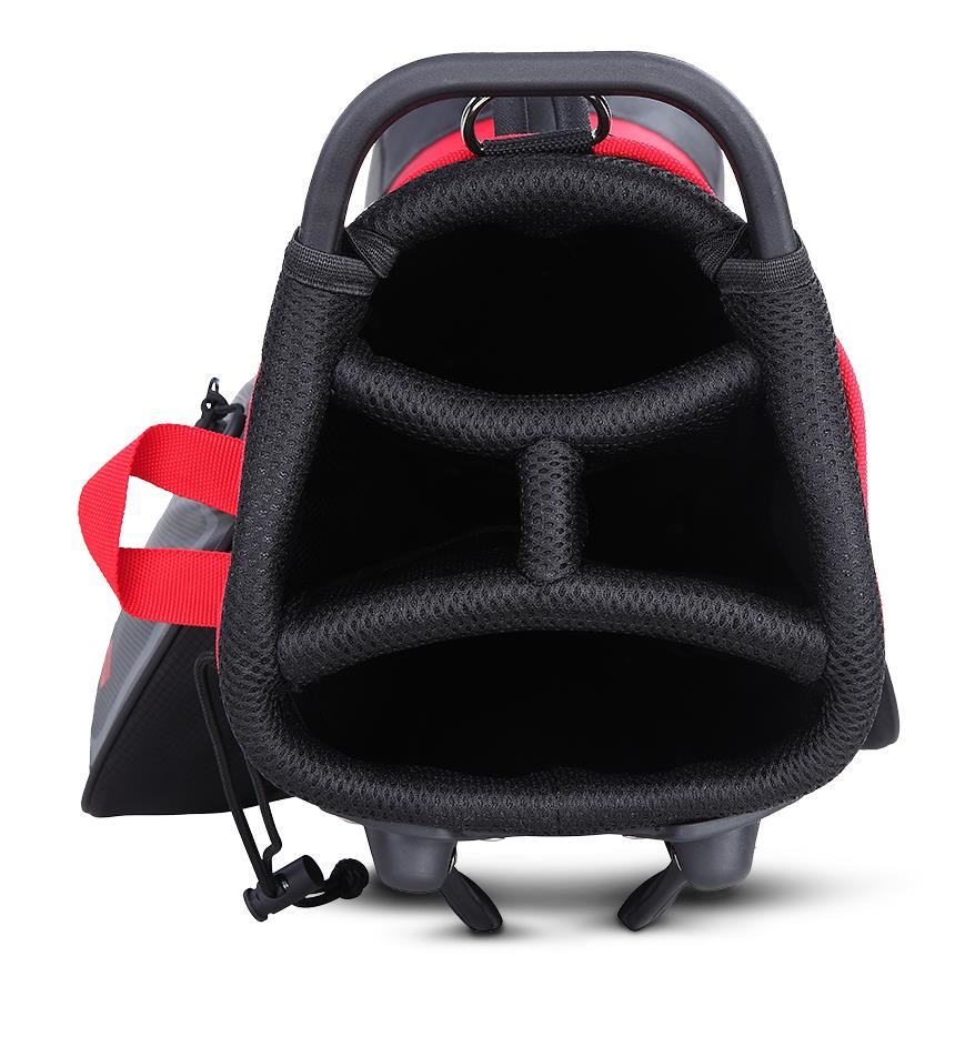 Big Max Dri Lite Seven G Standbag, schwarz/rot