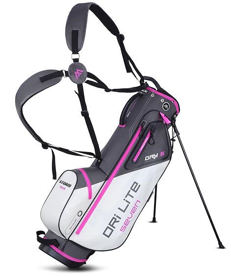 Big Max Dri Lite Seven G Standbag, grau/fuchsia/weiss