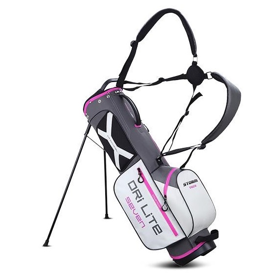 Big Max Dri Lite Seven G Standbag, grau/fuchsia/weiss