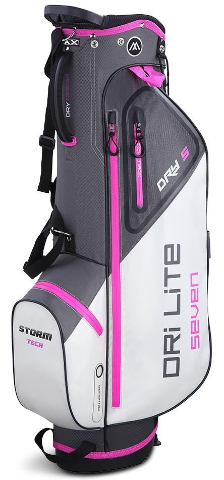 Big Max Dri Lite Seven G Standbag, grau/fuchsia/weiss