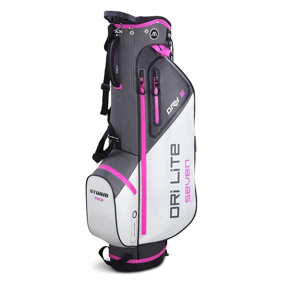 Big Max Dri Lite Seven G Standbag, grau/fuchsia/weiss
