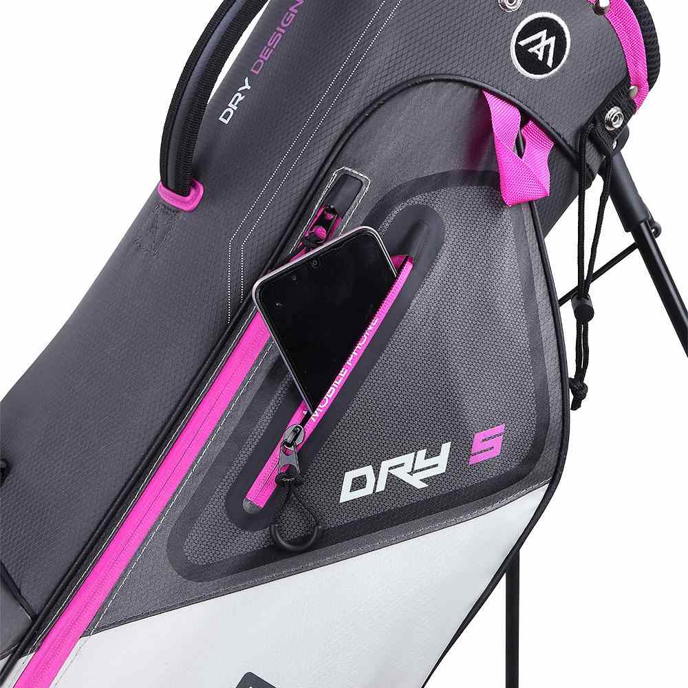 Big Max Dri Lite Seven G Standbag, grau/fuchsia/weiss