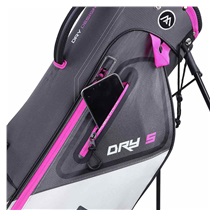 Big Max Dri Lite Seven G Standbag, grau/fuchsia/weiss