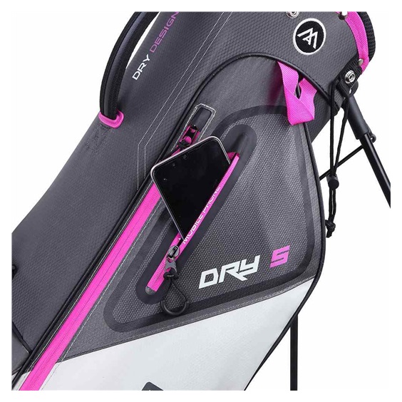 Big Max Dri Lite Seven G Standbag, grau/fuchsia/weiss