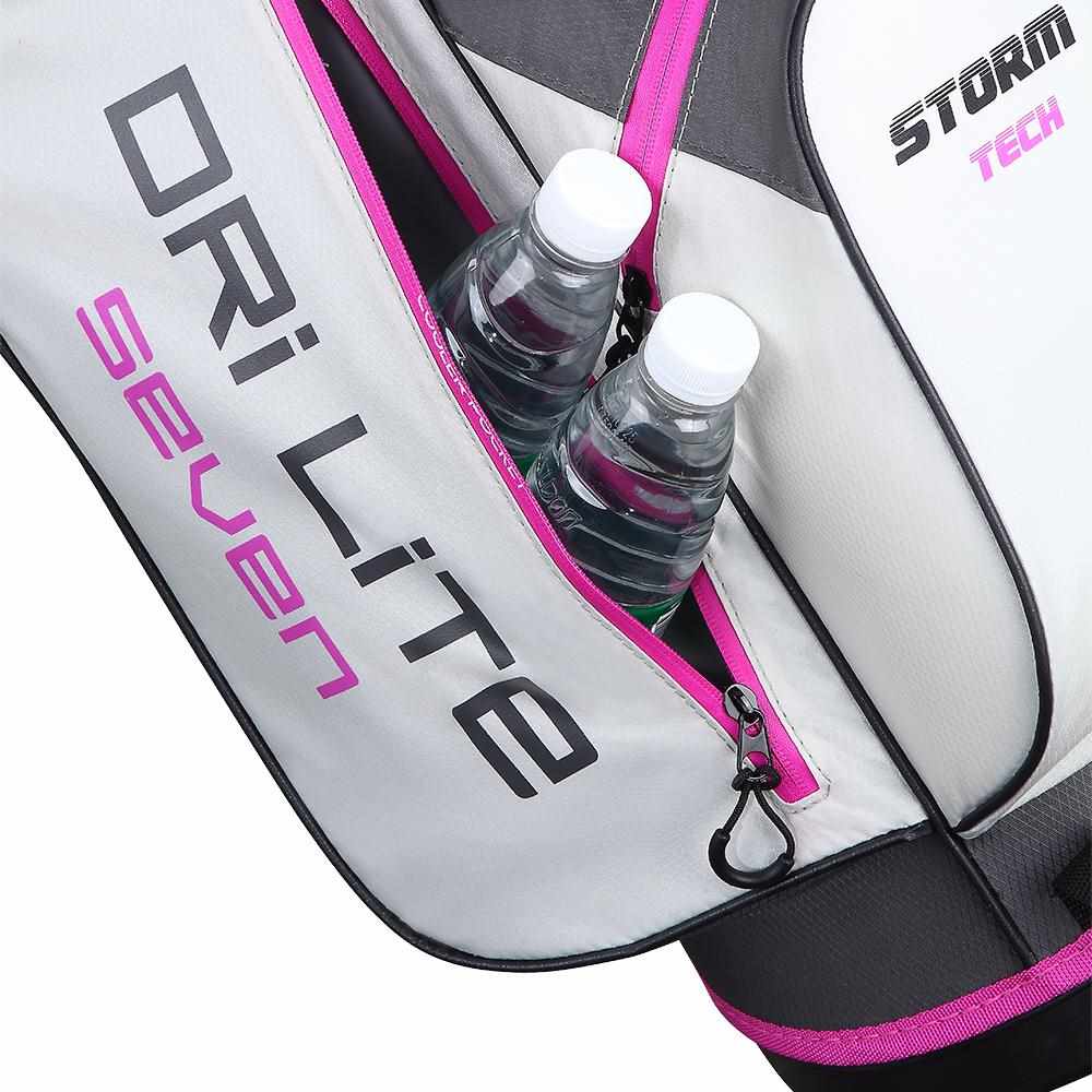 Big Max Dri Lite Seven G Standbag, grau/fuchsia/weiss