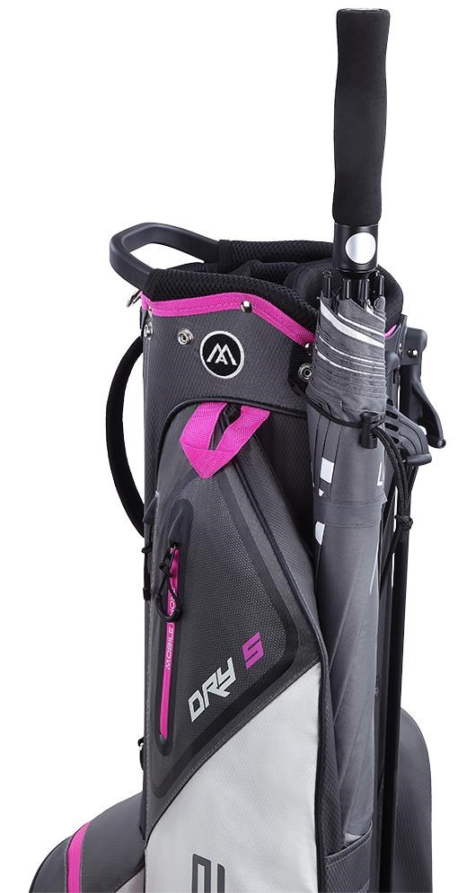 Big Max Dri Lite Seven G Standbag, grau/fuchsia/weiss