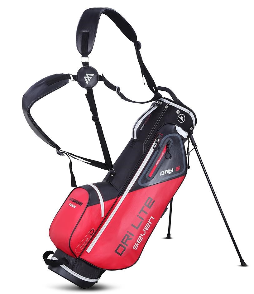 Big Max Dri Lite Seven G Standbag, rot/schwarz