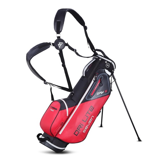 Big Max Dri Lite Seven G Standbag, rot/schwarz